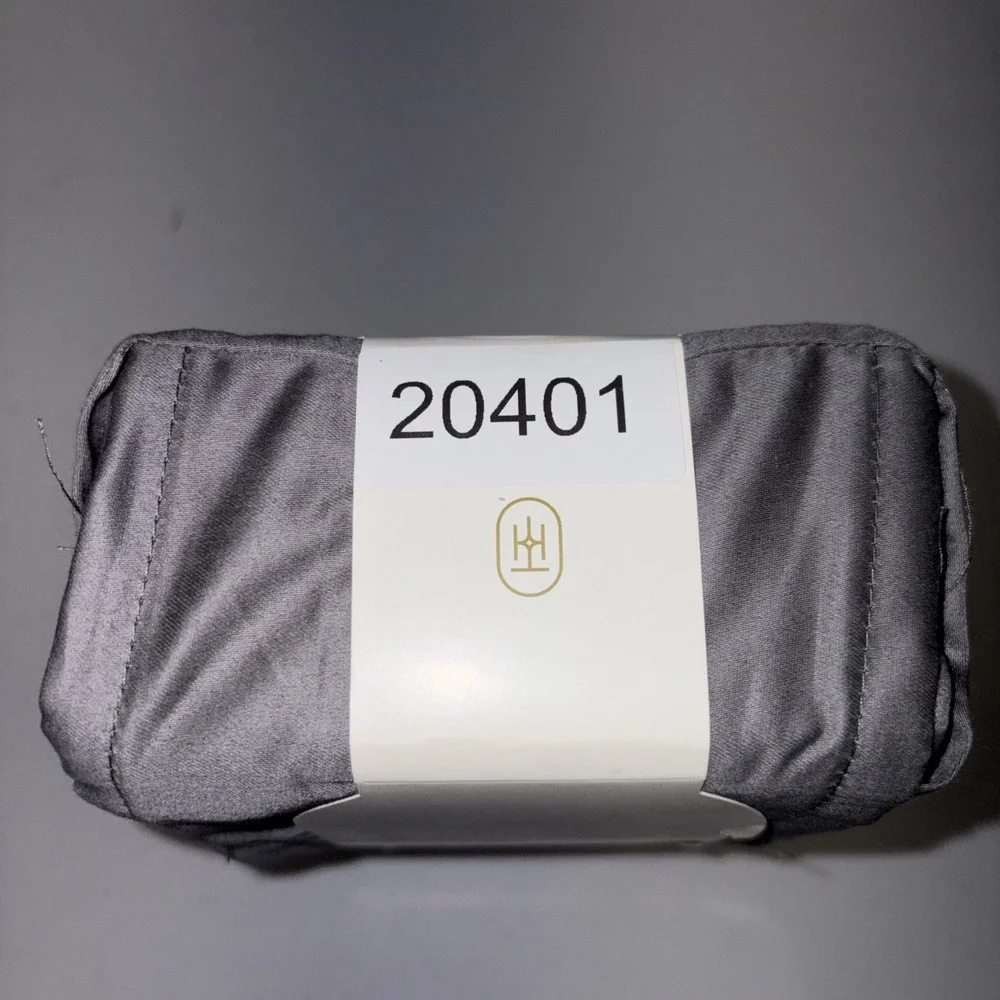 Full 400 Thread Count Performance Flat Sheet Dark Gray - Threshold: Cotton